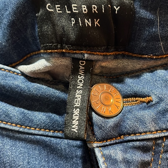 Womens Celebrity Pink jeans. Super skinny. Size 16. Like new condition. Stretchy - Picture 3 of 5